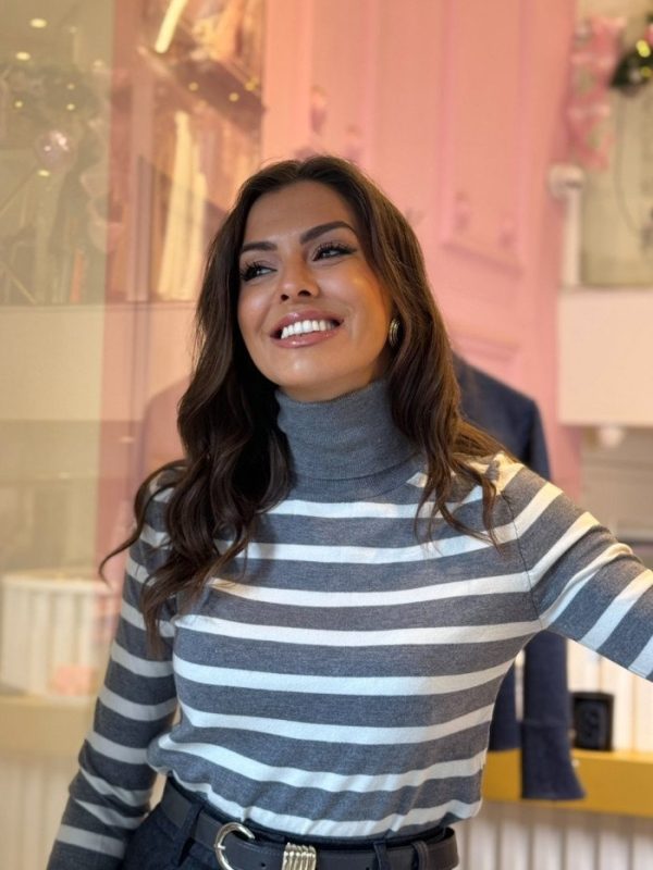 Μπλούζα ζιβάγκο ριγέ