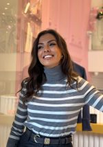 Μπλούζα ζιβάγκο ριγέ