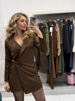 Φόρεμα Σατέν Noir