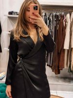 Φόρεμα Σατέν Noir - Image 3