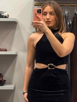 Φόρεμα Βελούδο Cut-out