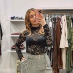 Μπλούζα δαντέλα με δέσιμο