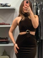 Φόρεμα Βελούδο Cut-out - Image 2