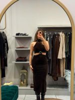 Φόρεμα Βελούδο Cut-out