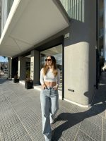 Ψηλόμεσο Τζιν Παντελόνι Wide Leg - Image 5