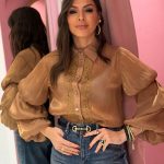 Πουκάμισο Με Βολάν Στα Μανίκια