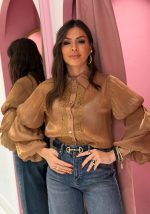 Πουκάμισο Με Βολάν Στα Μανίκια