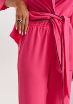 Σετ σακάκι με ζώνη και παντελόνι - Image 4