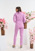 Σετ τοπ με σούρα και παντελόνι - Image 2