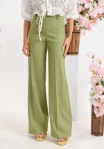 Υφασμάτινη Ψηλόμεση Παντελόνα - Image 2