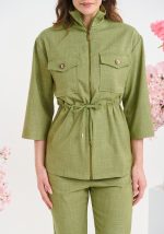 Σετ Τοπ Με Σούρα Και Παντελόνι - Image 6