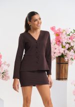 Tοπ Μακρυμάνικο Με Κουμπιά - Image 4