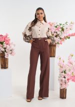 Υφασμάτινο παντελόνι σε αντρική γραμμή