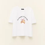 T-shirt με στάμπα