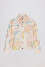 Floral Mist Jean Jacket - Image 2