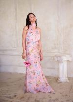 Φούστα Μακρία Σατέν Φλοράλ Blosom - Image 2