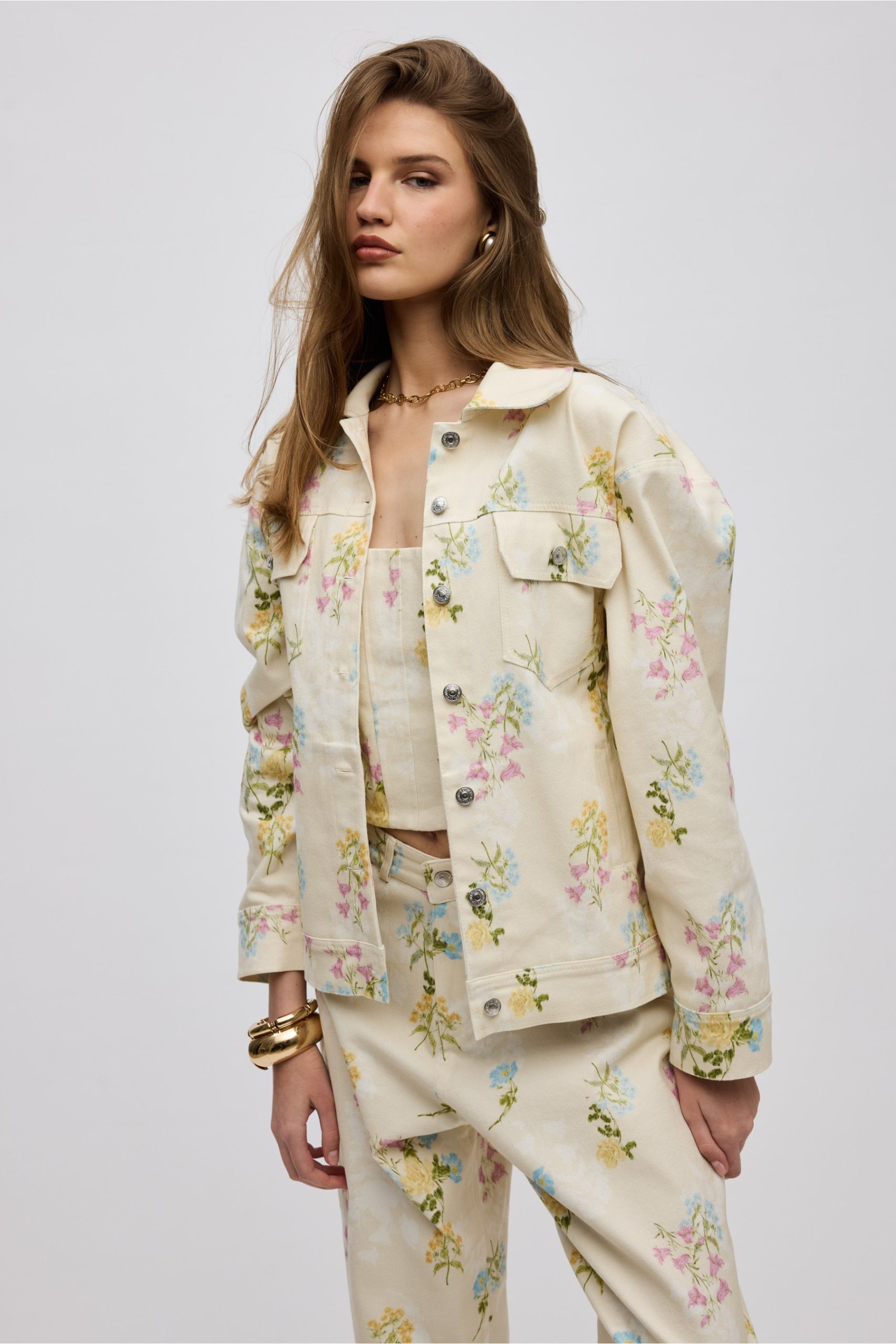 CIEL ss2619740-1800x2700 Butter Blossom Jean Jacket - Image 1