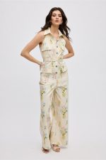 Butter Blossom Jean Jumpsuit - Image 4