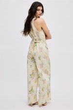Butter Blossom Jean Jumpsuit - Image 3