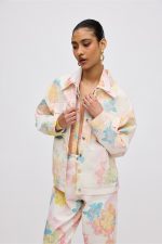 Floral Mist Jean Jacket - Image 4