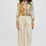 Barrel Pants Butter Yellow