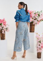 Παντελόνι Ζιπ Κιλότ Κεντημένο - Image 4