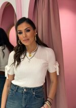 Μπλούζα Πλεκτή Κοντομάνικη - Image 2