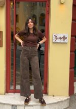 Σετ λεοπάρ Τζιν Τζάκετ Με Παντελόνι - Image 5