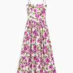 Φλοράλ Φόρεμα Μακρύ