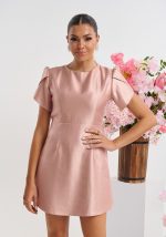 Φόρεμα mini με ανοιχτή πλάτη - Image 5