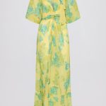 Lime Petals Kimono