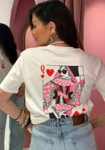 T-shirt Με Στάμπα Ντάμα - Image 2