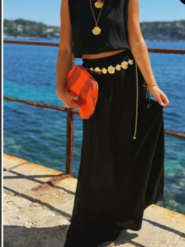 Σετ Μακριά Φούστα Με Τοπ