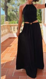Φόρεμα Μακρύ Cut-Out - Image 3
