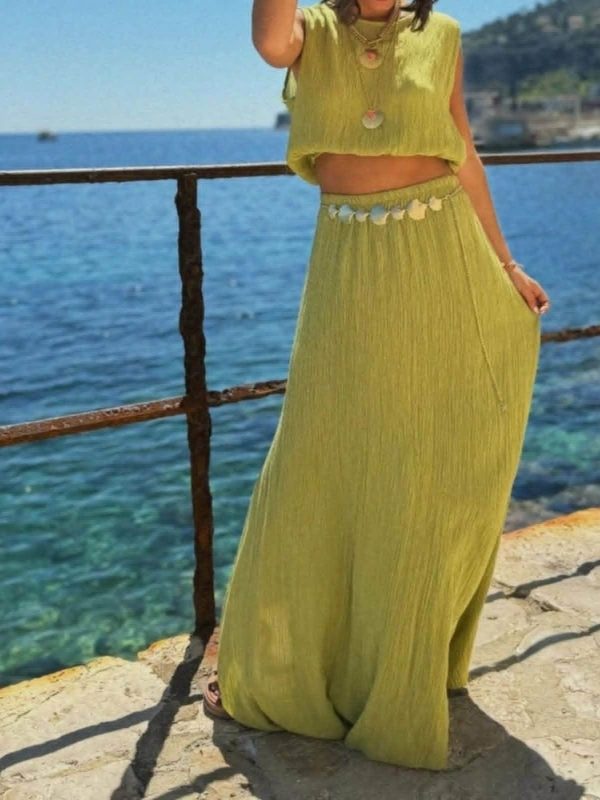 Σετ Μακριά Φούστα Με Τοπ