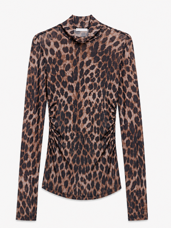Τούλινο Τοπ Animal Print