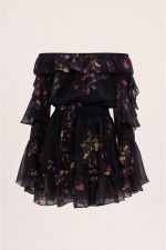 Eliza Floral Mini Dress - Image 6