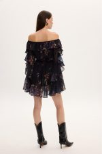 Eliza Floral Mini Dress - Image 5