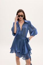 Clio Shirt Blue - Image 5