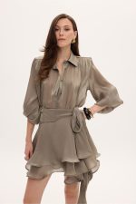 Clio Skirt Grey - Image 4