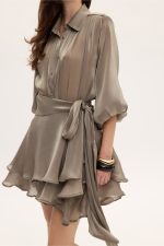 Clio Skirt Grey - Image 2